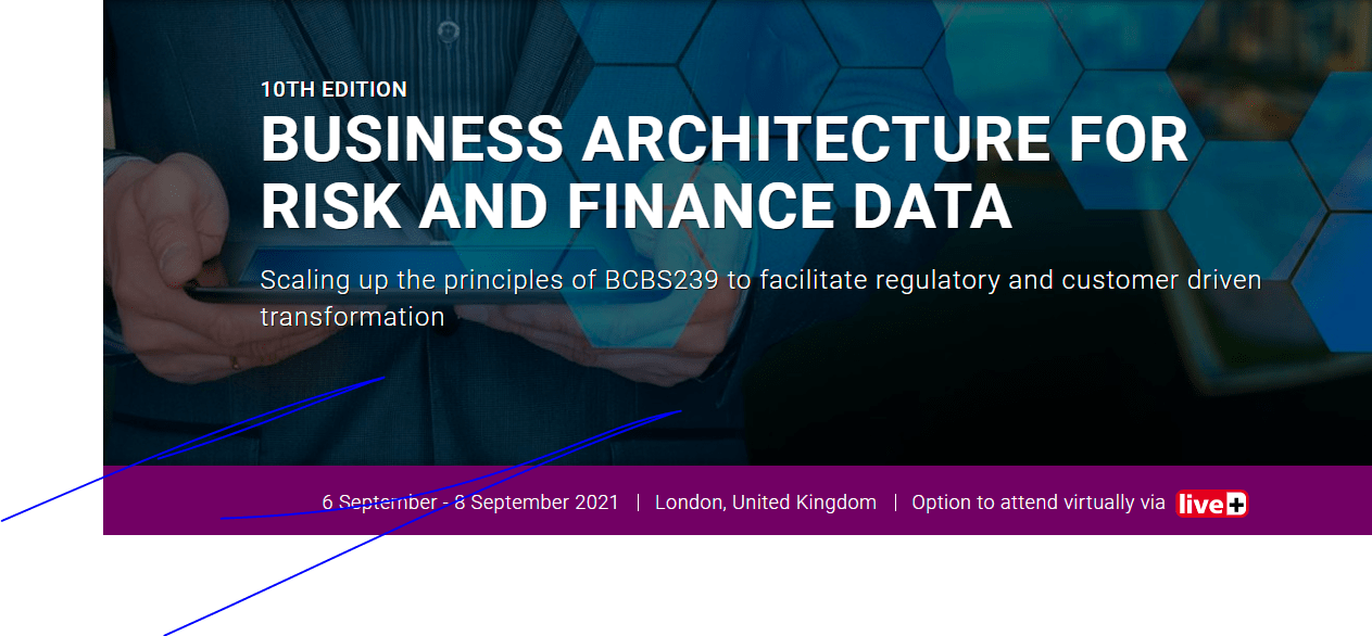 10th Edition Business Architecture for Risk and Finance Data