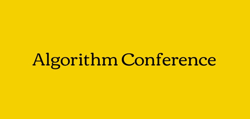 Algorithm Conference 2022