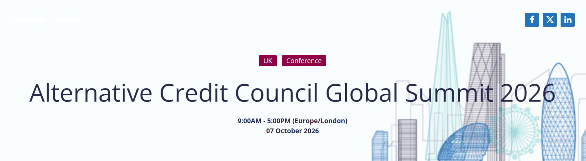 Alternative Credit Council Global Summit 2026